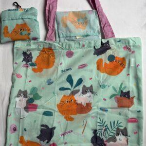 Bolsa plegable gatos
