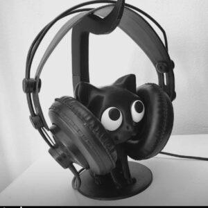 Portacascos gato